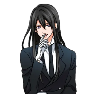 🤔 Верный дворецкий @nyasticks, sticker Telegram 8 sur 41