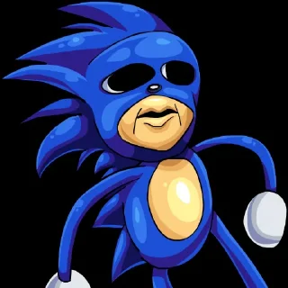 💀 Sanic, Telegram sticker 2 of 17