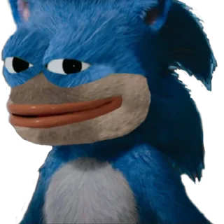 🐸 Damaged Sanic by @scaledjpg, Telegram sticker 17 of 20