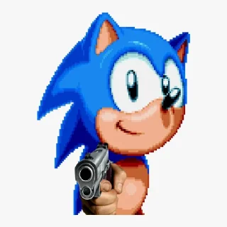 🔫 Sanic, Telegram sticker 11 of 17