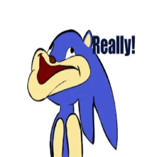 😱 Sanic, Telegram sticker 6 of 17