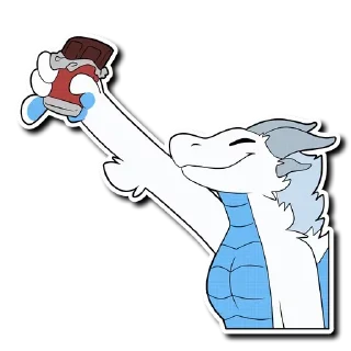 🍫 Stickers Drago, стікер Telegram 9 з 32