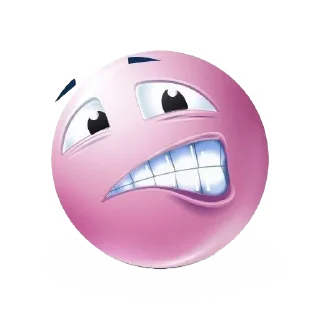 🌟 pink face @fanwesttt, Telegram sticker 11 of 23