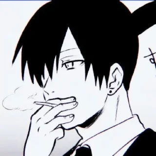 🤭 Aki Hayakawa [ @anime_sticks ], стікер Telegram 12 з 45