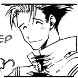 🌟 Trigun @MudaBlyat, Telegram sticker 20 of 54
