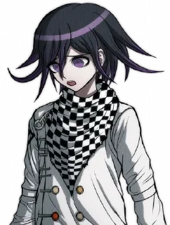 ☹️ Kokichi by @clicker_yo, Telegram sticker 23 of 120