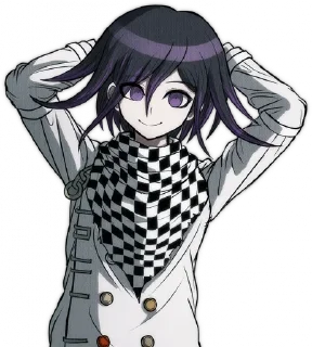 🙂 Kokichi by @clicker_yo, Telegram sticker 17 of 120