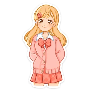 ☺️ Момо :: @stickroom, Telegram sticker 15 of 48