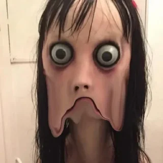 ☹️ момо, стикер Telegram 8 из 19