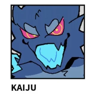 🔮 Kaiju paradise besitary, Telegram sticker 7 of 40