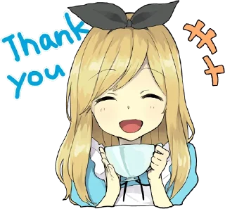 😚 Pom's Alice ENG :: @line_stickers, стікер Telegram 17 з 40