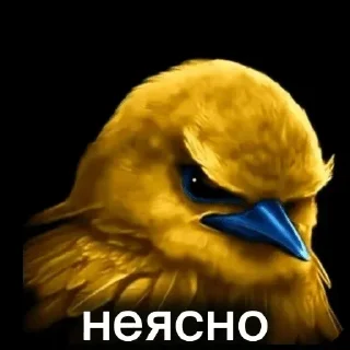 🌟 Птiчкэ😱 by w1zz, стікер Telegram 12 з 120