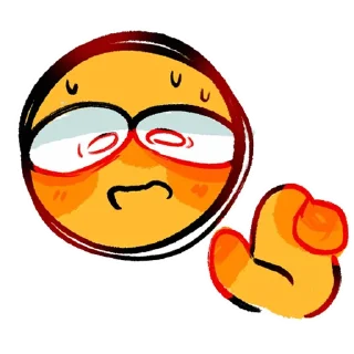 😅 Cursed Emojis, Telegram sticker 14 of 82