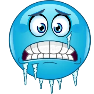 🥶 Эмодзи, стикер Telegram 16 из 24