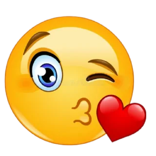 😘 Эмодзи, стикер Telegram 9 из 24