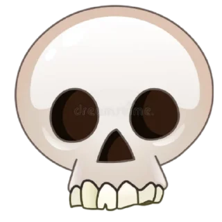 💀 Эмодзи, стикер Telegram 22 из 24