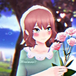 😊 Amai Odayaka, Telegram sticker 12 of 24