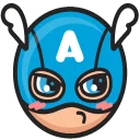 😙 @TVstickers MarvelDCcomics, стікер Telegram 20 з 119