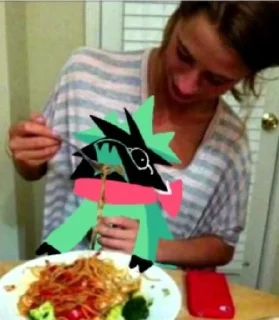 🌟 Ralsei💚, Telegram sticker 11 of 120