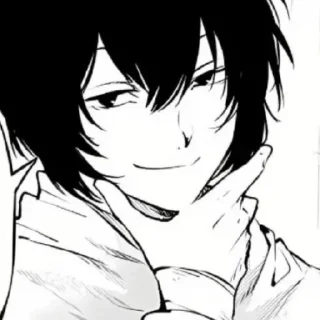 😏 Dazai Osamu, стікер Telegram 11 з 28