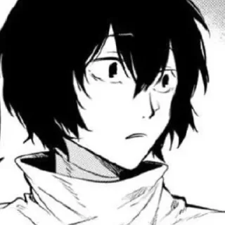 😯 Dazai Osamu, стікер Telegram 14 з 28