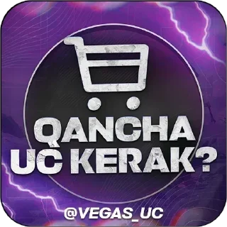 ❓ VEGAS UC SERVICE ( @vegas_uc ), стикер Telegram 3 из 27