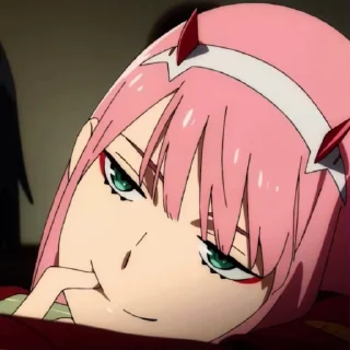 😏 Darling in the Franxx :: @aggwii, Telegram sticker 9 of 29