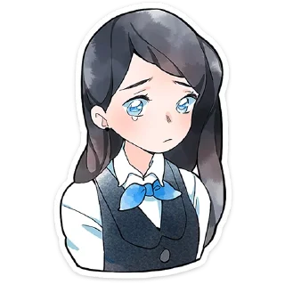 😢 Полина :: @stickroom, Telegram sticker 22 of 52