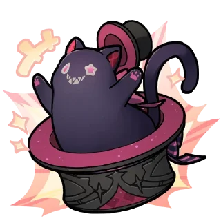 🐾 Chibi Fontaine by @CitadelOfEtenity, sticker Telegram 5 sur 77
