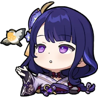 🕊 Chibi Inazuma @CitadelOfEtenity, стикер Telegram 7 из 105