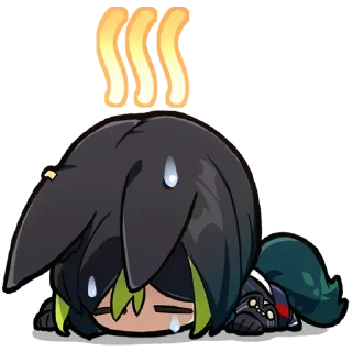 😓 Chibi Sumeru @CitadelOfEtenity, Telegram sticker 20 of 104