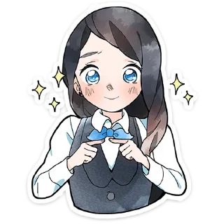 ☺️ Полина :: @stickroom, Telegram sticker 4 of 52