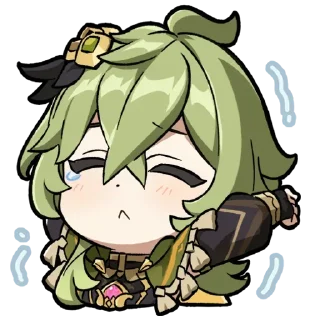 🙆‍♀️ Chibi Sumeru @CitadelOfEtenity, Telegram sticker 12 of 104