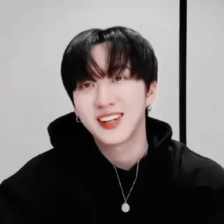 🐽 #𝐥𝐢𝐯𝐞: changbin 140421 ;: by @paradismaudit, Telegram sticker 9 of 40