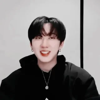 🐽 #𝐥𝐢𝐯𝐞: changbin 140421 ;: by @paradismaudit, Telegram sticker 7 of 40