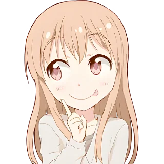 😋 Повседневная-тян @Nyasticks, Telegram sticker 16 of 41