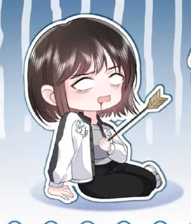 🌟 wlw / yuri / GL @birrbale, стікер Telegram 10 з 111