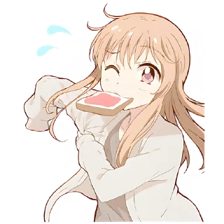 🏃‍♀ Повседневная-тян @Nyasticks, Telegram sticker 17 of 41