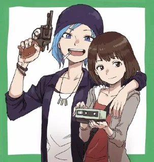 💙 life is strange @stickerskva, Telegram sticker 11 of 37