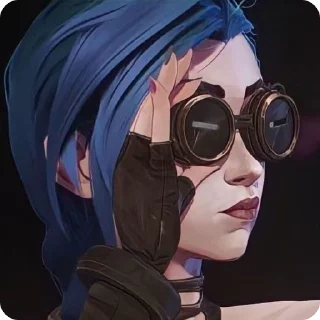 😚 ~Jinx~🔫, стикер Telegram 14 из 14