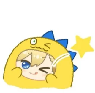 🌟 Mofumofu Idolish7, Telegram sticker 8 of 40