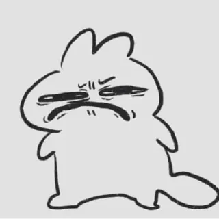 😒 I don't know what to say BUT..., sticker Telegram 11 sur 120