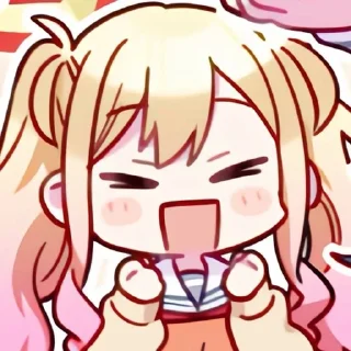 😆 Тенма Саки @Anim_StikersUWU, Telegram sticker 19 of 80