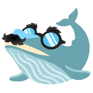 🌟 🐋, Telegram sticker 23 of 50