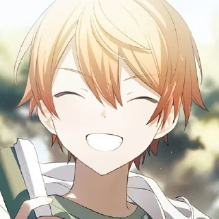 😁 Тенма Цукаса @Anim_StikersUWU, Telegram sticker 22 of 60