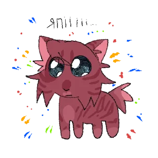 🎉 киця Калюжка, Telegram sticker 11 of 30