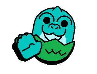 👏 Динозавр @MoiStikiBot, Telegram sticker 15 of 18