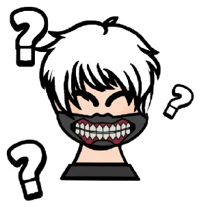 ❔ СТИКЕРЫ ДЛЯ ПУПСА 🥰😘😍🤑🤡, Telegram sticker 10 of 24