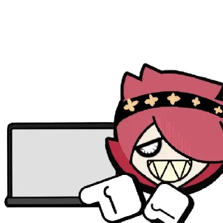 😪 СТИКЕРЫ ДЛЯ ПУПСА 🥰😘😍🤑🤡, Telegram sticker 8 of 24