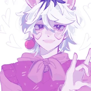 💜 Чери и Краш, Telegram sticker 6 of 60